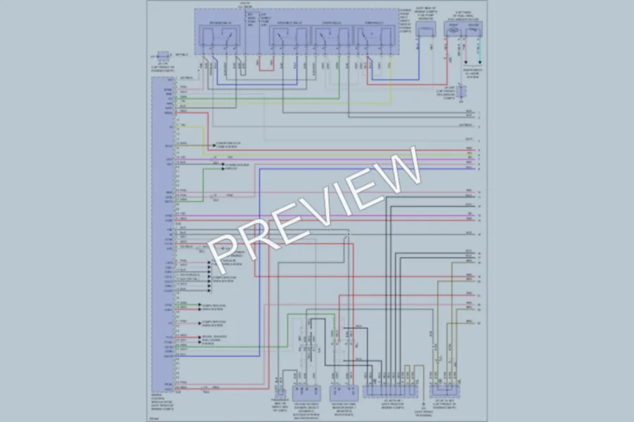 2012 Lexus LS600h Engine Performance wiring diagram preview