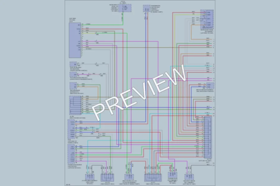 2012 Lexus RX350 Computer Data Lines wiring diagram preview