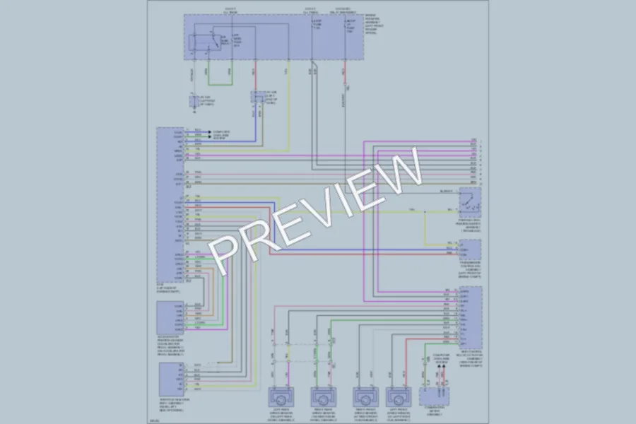 2012 Lexus RX350 Cruise Control wiring diagram preview