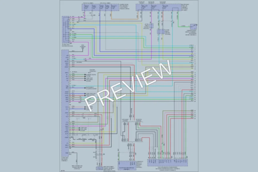 2012 Lexus RX350 Navigation wiring diagram preview