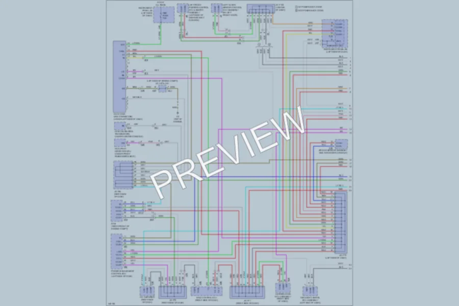 2012 Lexus RX450h Computer Data Lines wiring diagram preview