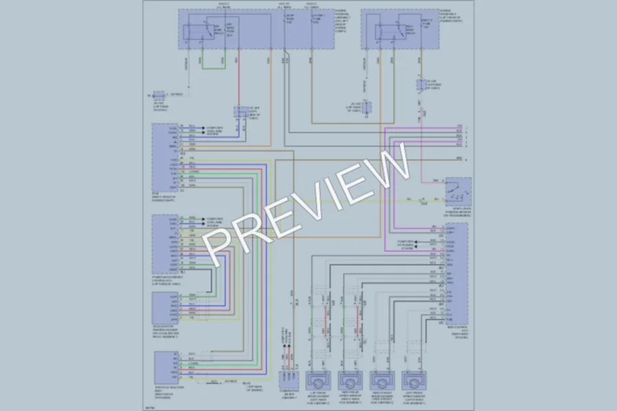 2012 Lexus RX450h Cruise Control wiring diagram preview