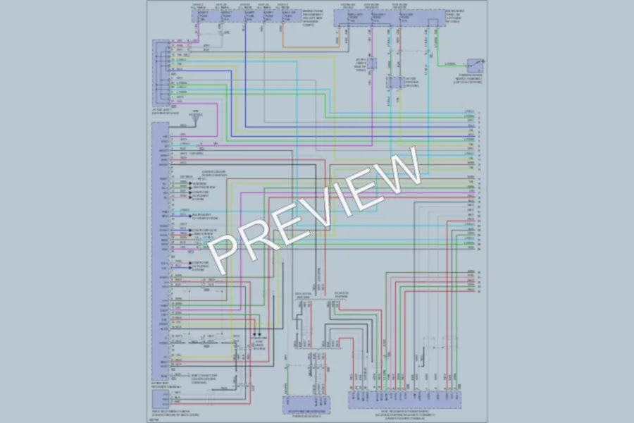 2012 Lexus RX450h Navigation wiring diagram preview