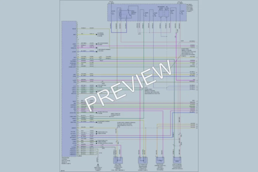 2012 Lincoln MKS Engine Performance wiring diagram preview
