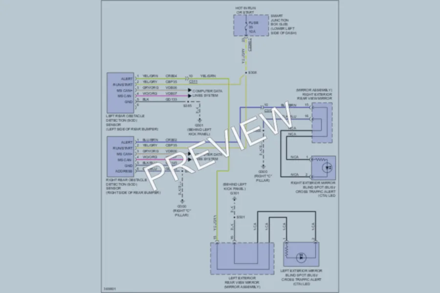 2012 Lincoln MKT Navigation wiring diagram preview