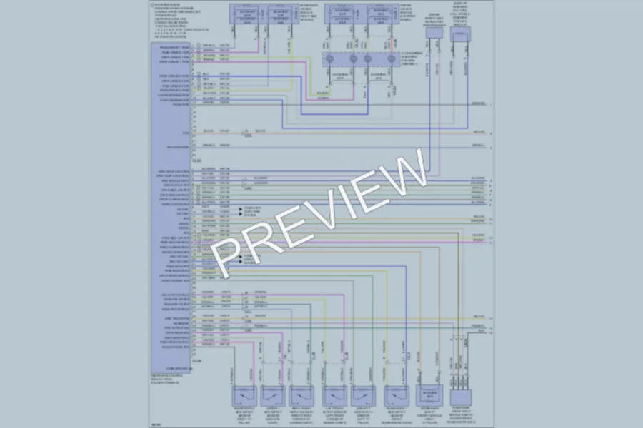2012 Lincoln MKT Supplemental Restraints wiring diagram preview