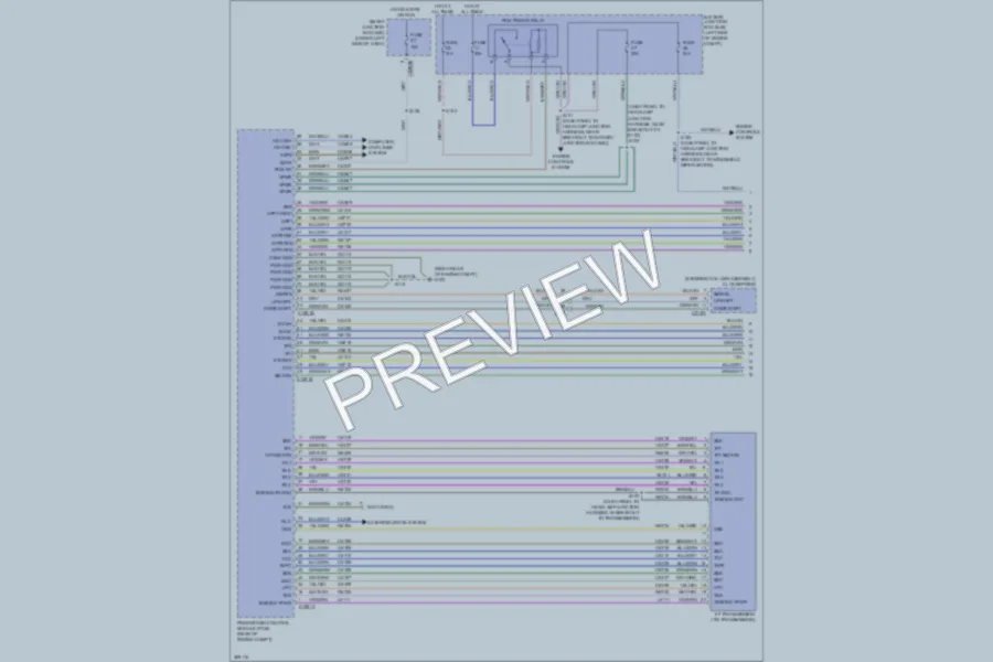 2012 Lincoln MKT Transmission wiring diagram preview