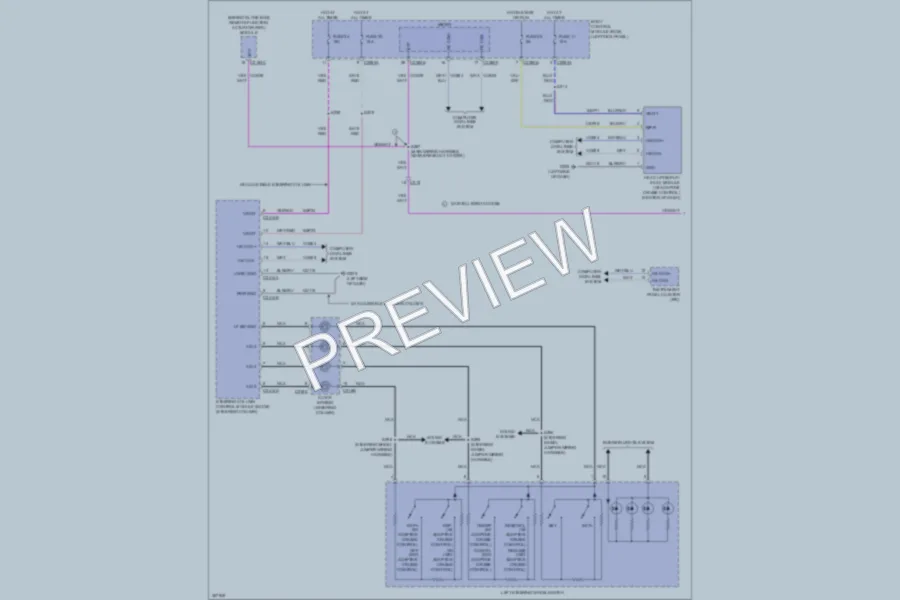 2012 Lincoln MKX Cruise Control wiring diagram preview