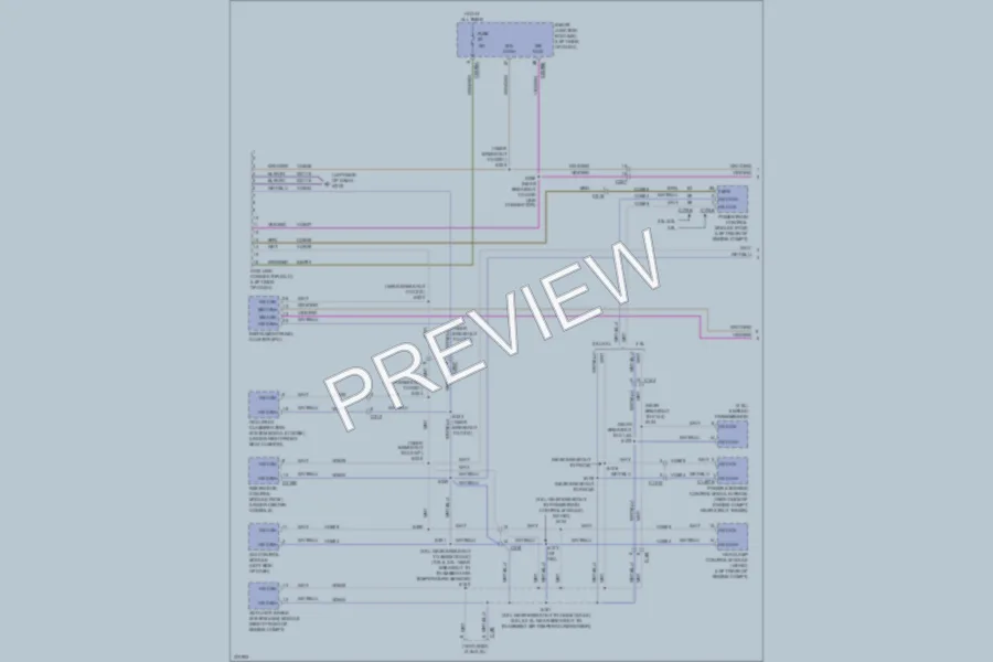 2012 Lincoln MKZ Computer Data Lines wiring diagram preview