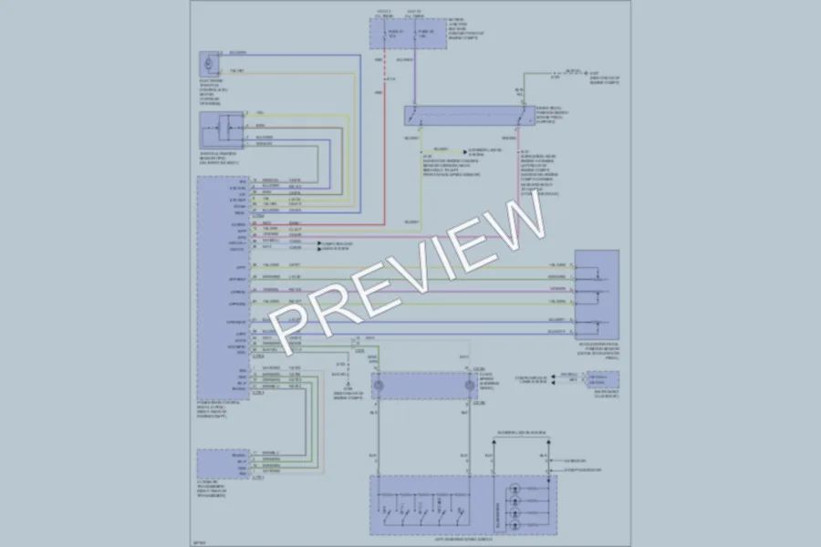 2012 Lincoln NavigatorL Cruise Control wiring diagram preview
