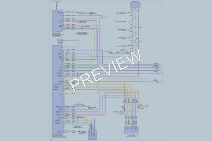 2012 Lincoln NavigatorL Radio wiring diagram preview