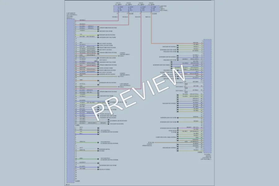 2012 MINI Cooper Body Control Modules wiring diagram preview
