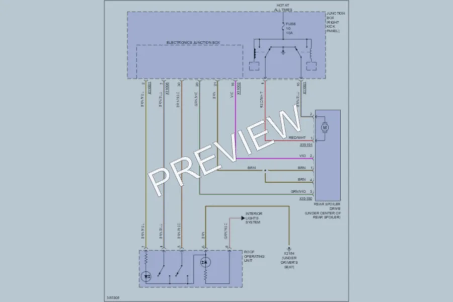2012 MINI CooperCountryman Active Bodyworks wiring diagram preview