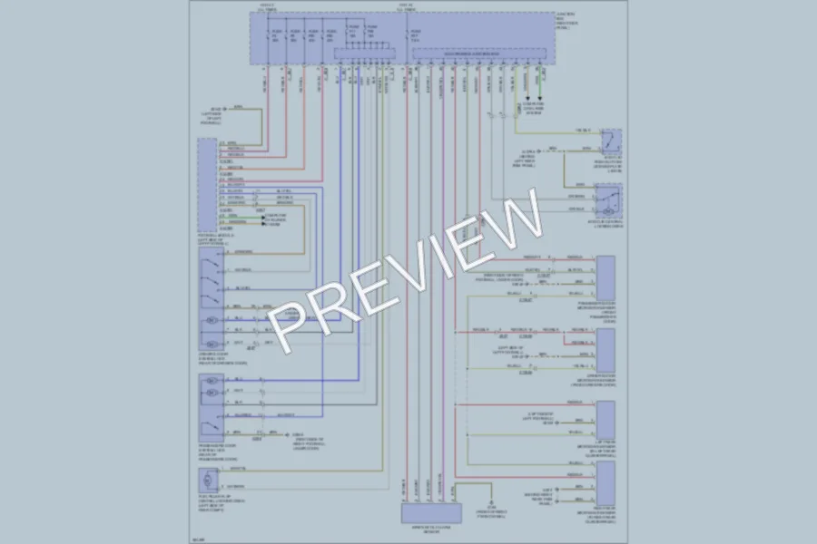 2012 MINI CooperCoupe Power Door Locks wiring diagram preview