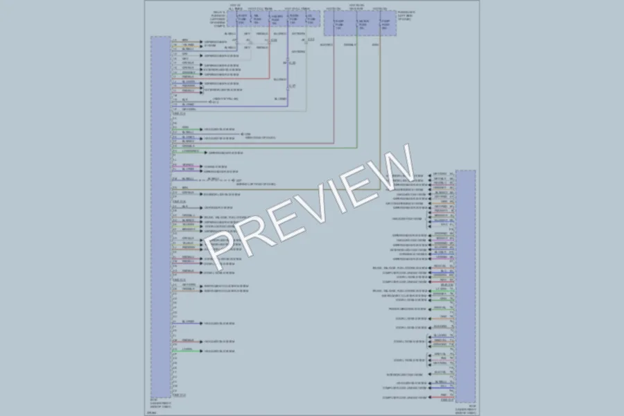 2012 Mazda 2 Body Control Modules wiring diagram preview