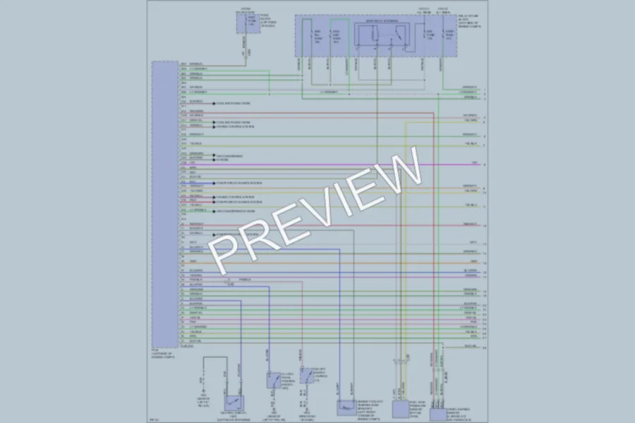 2012 Mazda 2 Engine Performance wiring diagram preview