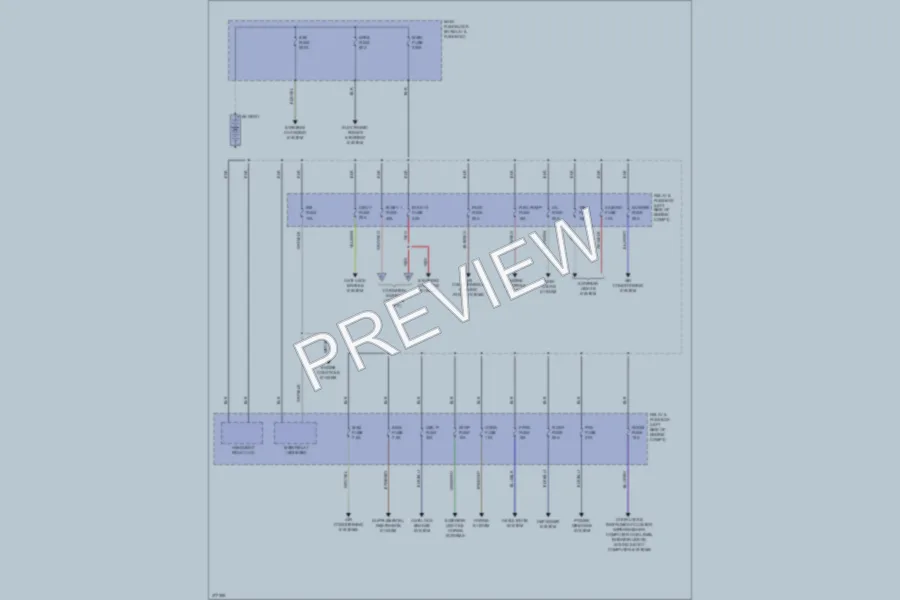 2012 Mazda 2 Power Distribution wiring diagram preview
