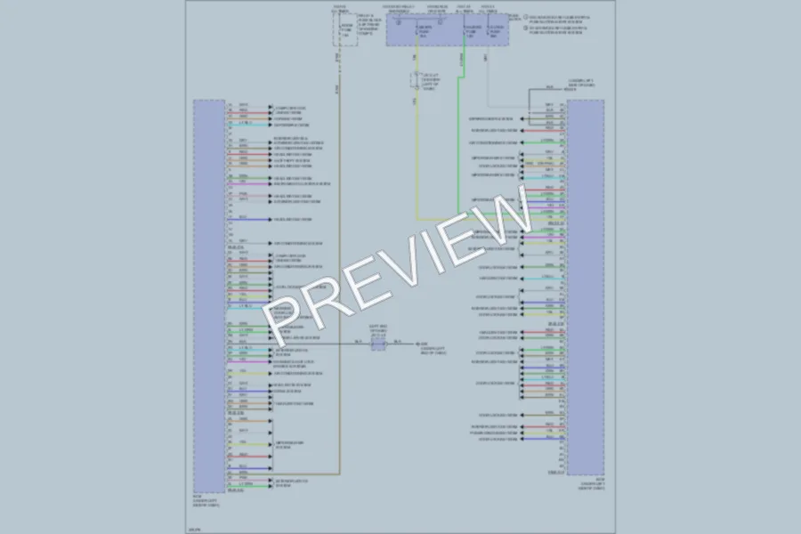 2012 Mazda 3 Body Control Modules wiring diagram preview