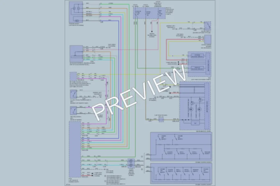 2012 Mazda 3 Cruise Control wiring diagram preview