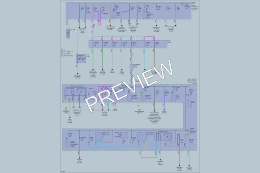 2012 Mazda 3 Power Distribution wiring diagram preview