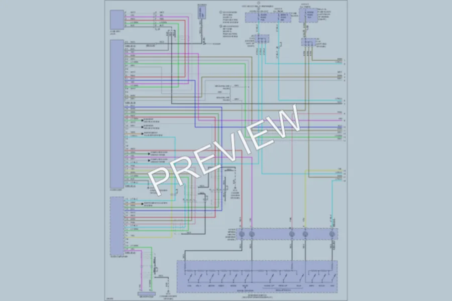 2012 Mazda 3 Radio wiring diagram preview