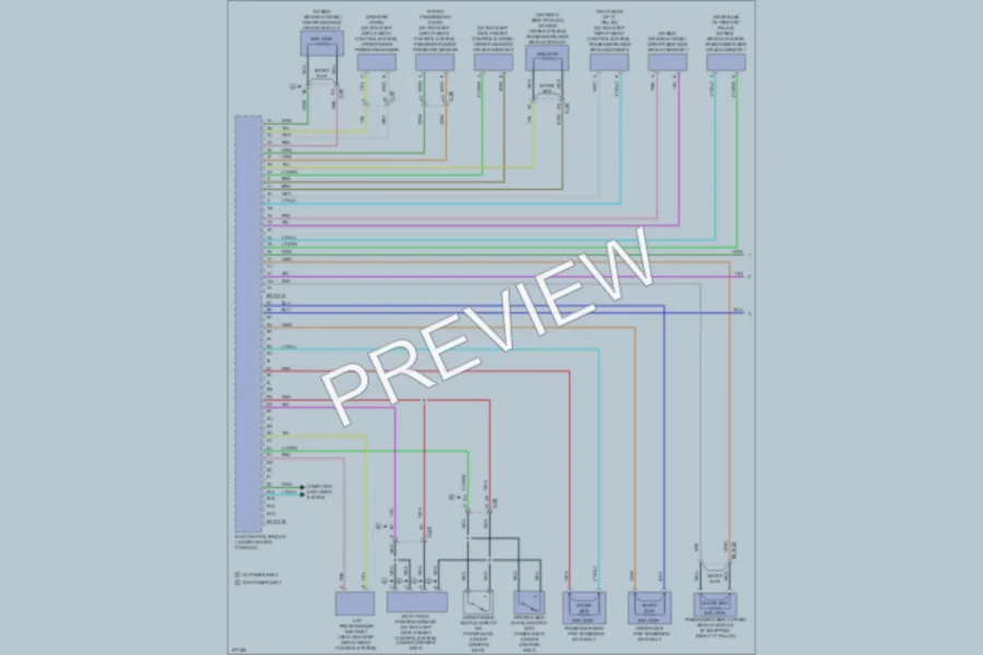 2012 Mazda 3 Supplemental Restraints wiring diagram preview