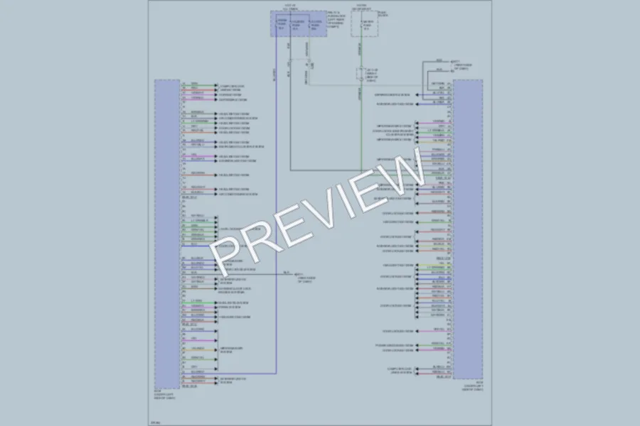2012 Mazda 5 Body Control Modules wiring diagram preview
