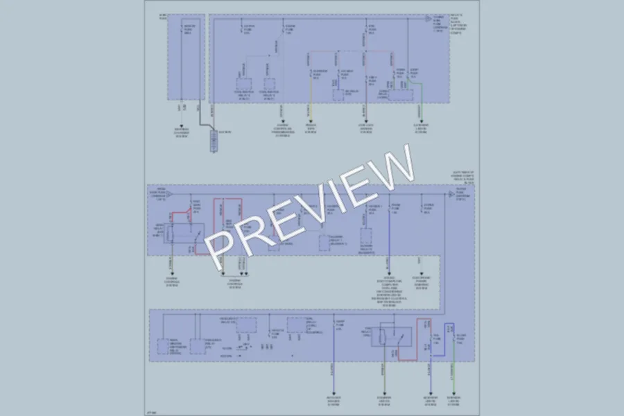 2012 Mazda 5 Power Distribution wiring diagram preview