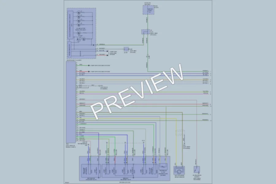 2012 Mazda 5 Transmission wiring diagram preview