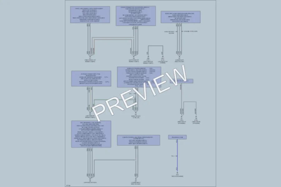 2012 Mazda 6 Ground Distribution wiring diagram preview