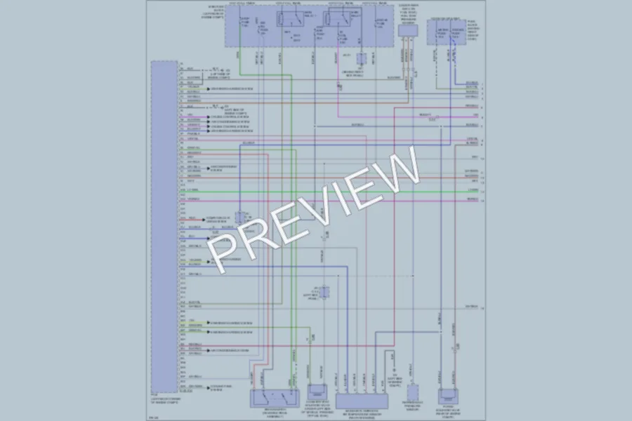 2012 Mazda CX9 Engine Performance wiring diagram preview
