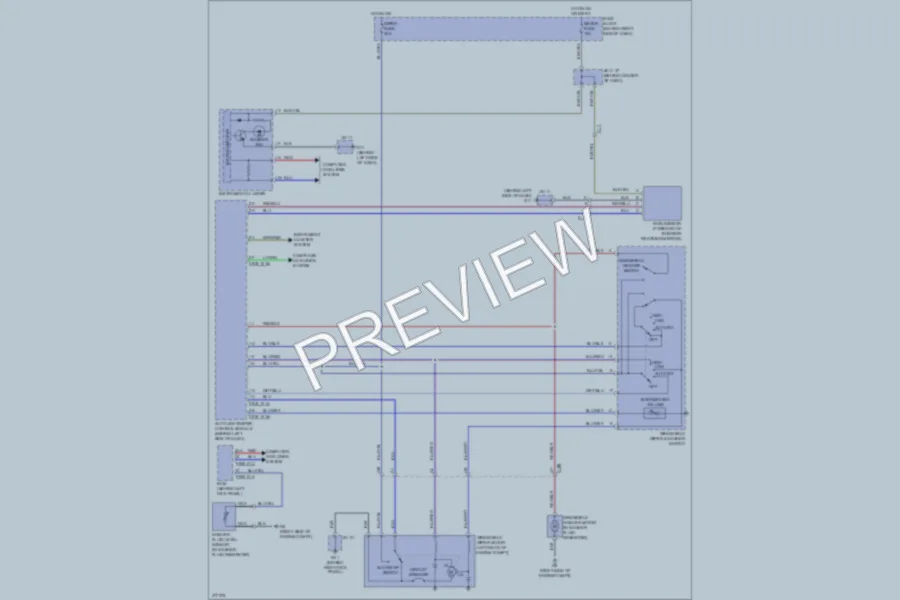 2012 Mazda CX9 Wiper Washer wiring diagram preview