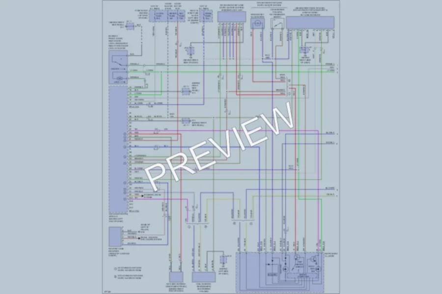 2012 Mazda MX5Miata Anti Theft wiring diagram preview