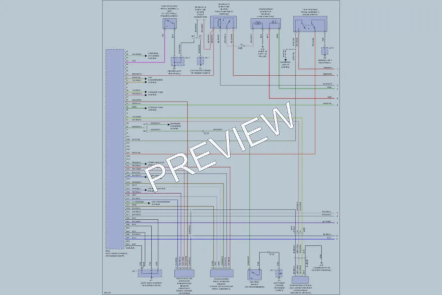 2012 Mazda MX5Miata Engine Performance wiring diagram preview