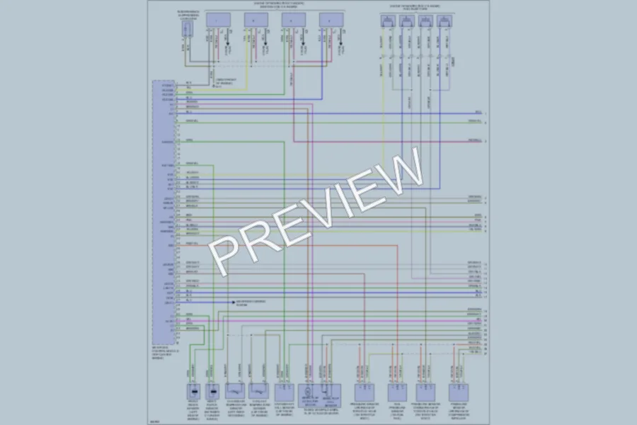 2012 MercedesBenz C250 Engine Performance wiring diagram preview