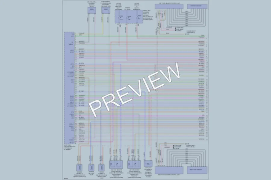 2012 MercedesBenz C350 Engine Performance wiring diagram preview
