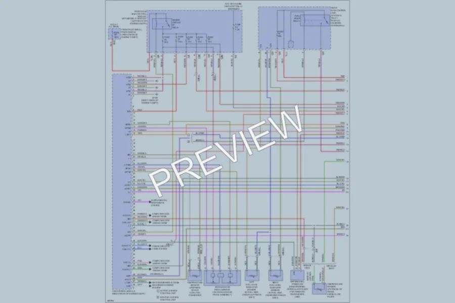 2012 MercedesBenz E350 Engine Performance wiring diagram preview