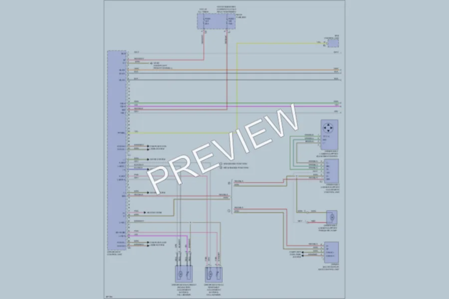 2012 MercedesBenz ML550 Memory Systems wiring diagram preview