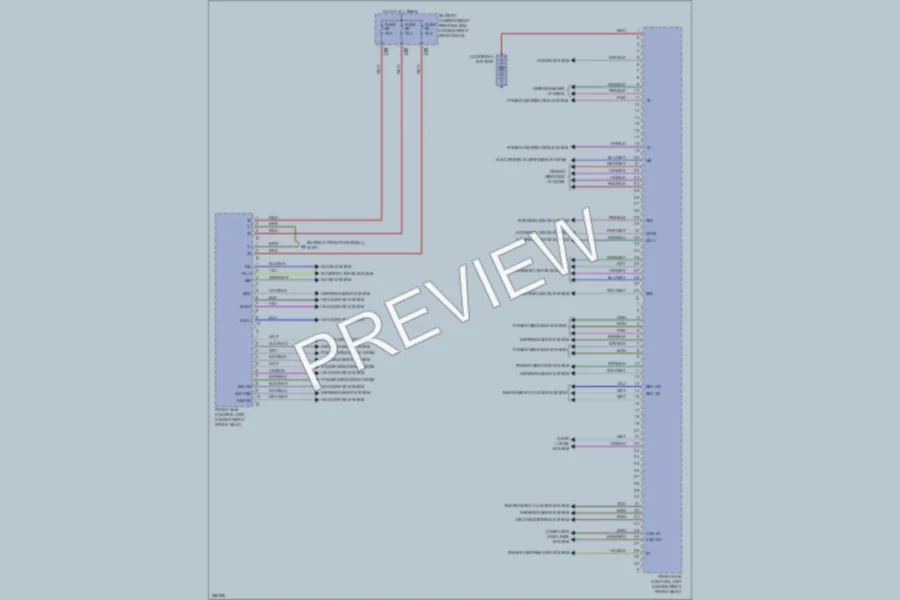 2012 MercedesBenz R350BLUETEC Body Control Modules wiring diagram preview
