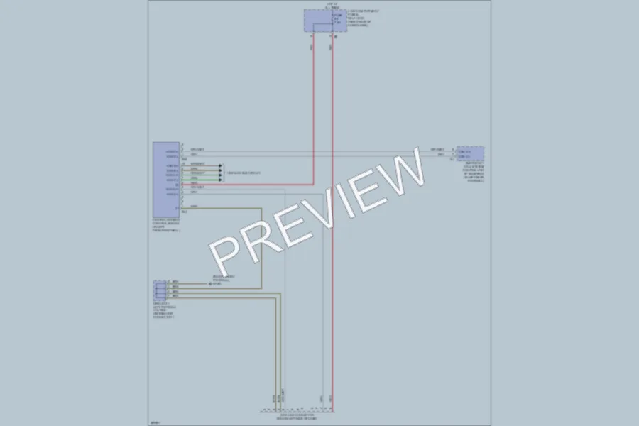 2012 MercedesBenz R350BLUETEC Computer Data Lines wiring diagram preview