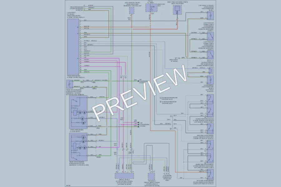 2012 MercedesBenz S350BLUETEC Emergency Vehicle Systems wiring diagram preview