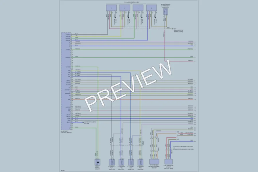 2012 MercedesBenz SLK250 Engine Performance wiring diagram preview