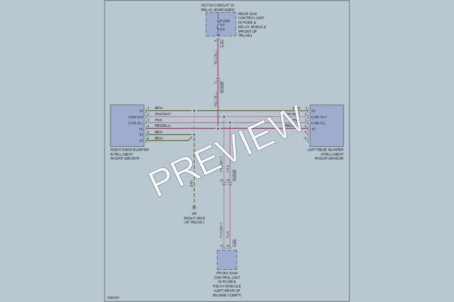 2012 MercedesBenz SLK250 Navigation wiring diagram preview