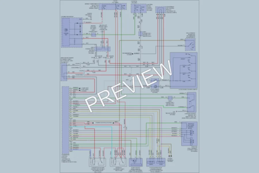 2012 Mitsubishi Eclipse Cruise Control wiring diagram preview