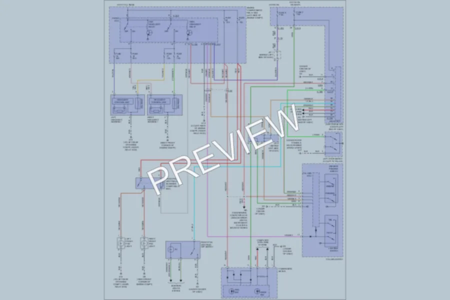 2012 Mitsubishi Eclipse Headlights wiring diagram preview