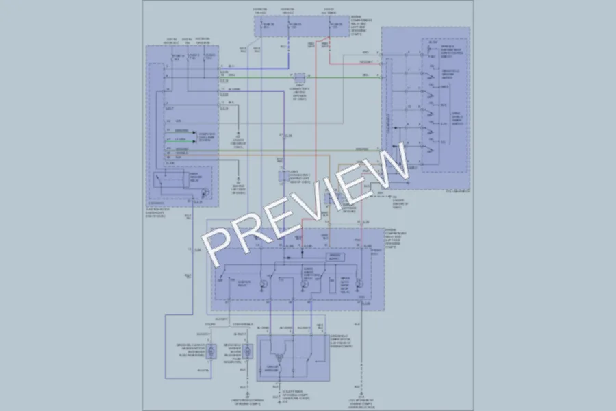 2012 Mitsubishi Eclipse Wiper Washer wiring diagram preview