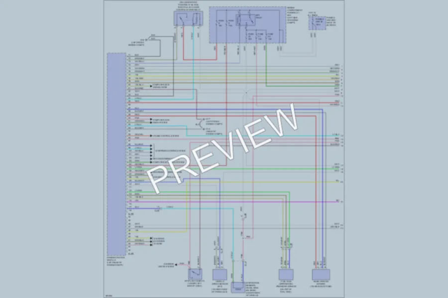 2012 Mitsubishi Lancer Engine Performance wiring diagram preview