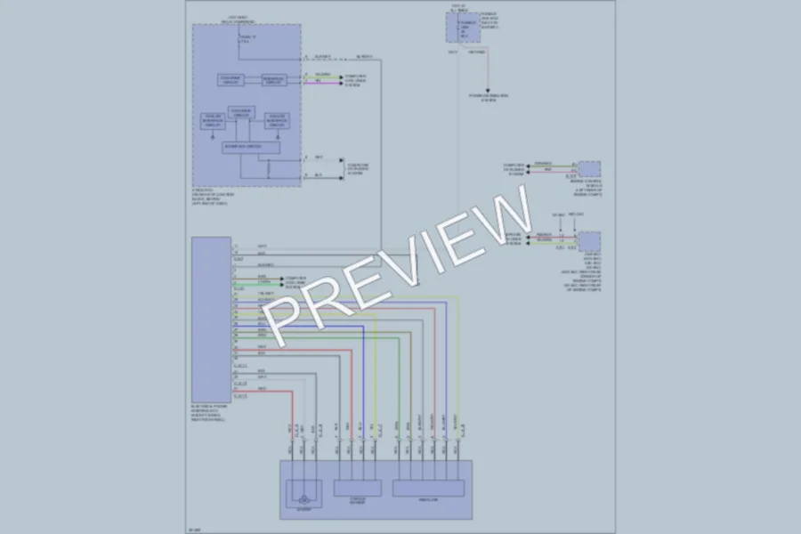 2012 Mitsubishi LancerEvolution Electronic Power Steering wiring diagram preview