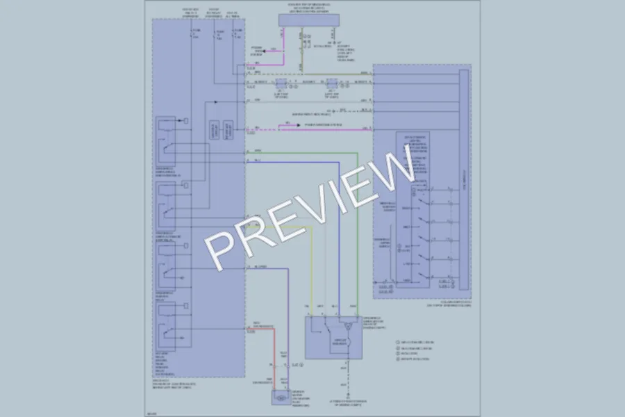 2012 Mitsubishi LancerEvolution Wiper Washer wiring diagram preview
