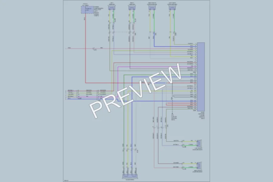 2012 Mitsubishi LancerSportback Navigation wiring diagram preview